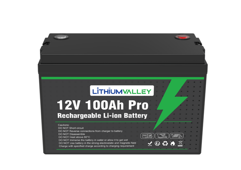 12V 100Ah LiFePO₄ Battery + 14.6V 20A Charger Combo - Delta Incubators