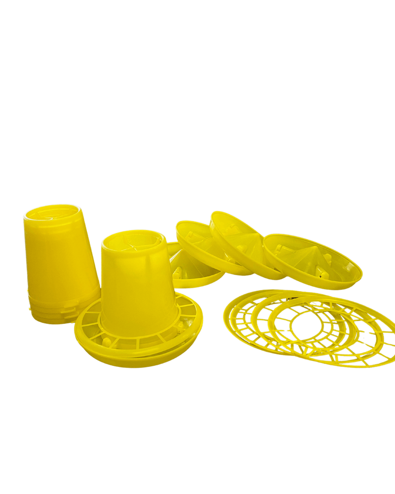 5 Pack Small (0.75 kg) Chick Feeders