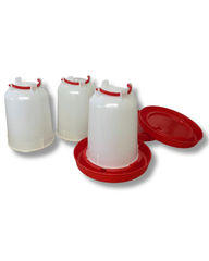 3-Pack 1 L Poultry Drinkers