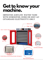 1000 Egg Continuous Incubation Combo Deal - Delta Incubators